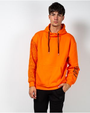 Hanorac gros cu gluga si buzunar tip marsupiu 23KOSC1010