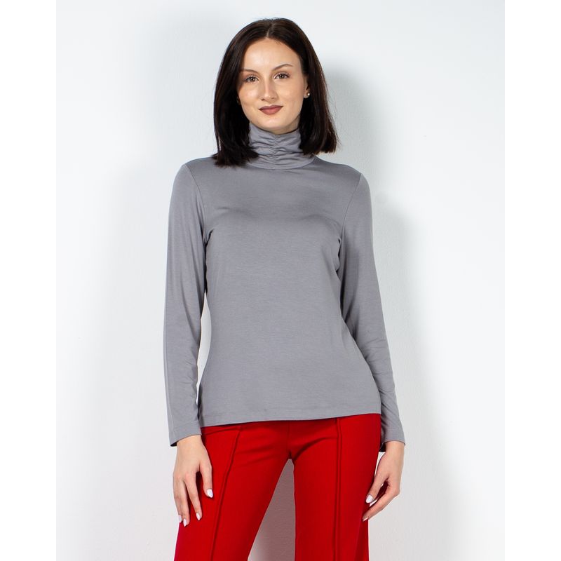 Bluza-cu-guler-inalt-si-maneca-lunga-23KOSF1004