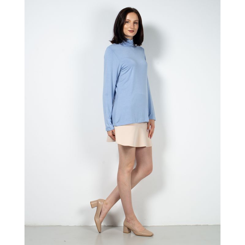 Bluza-uni-cu-guler-inalt-si-maneca-lunga-23KOSF1044