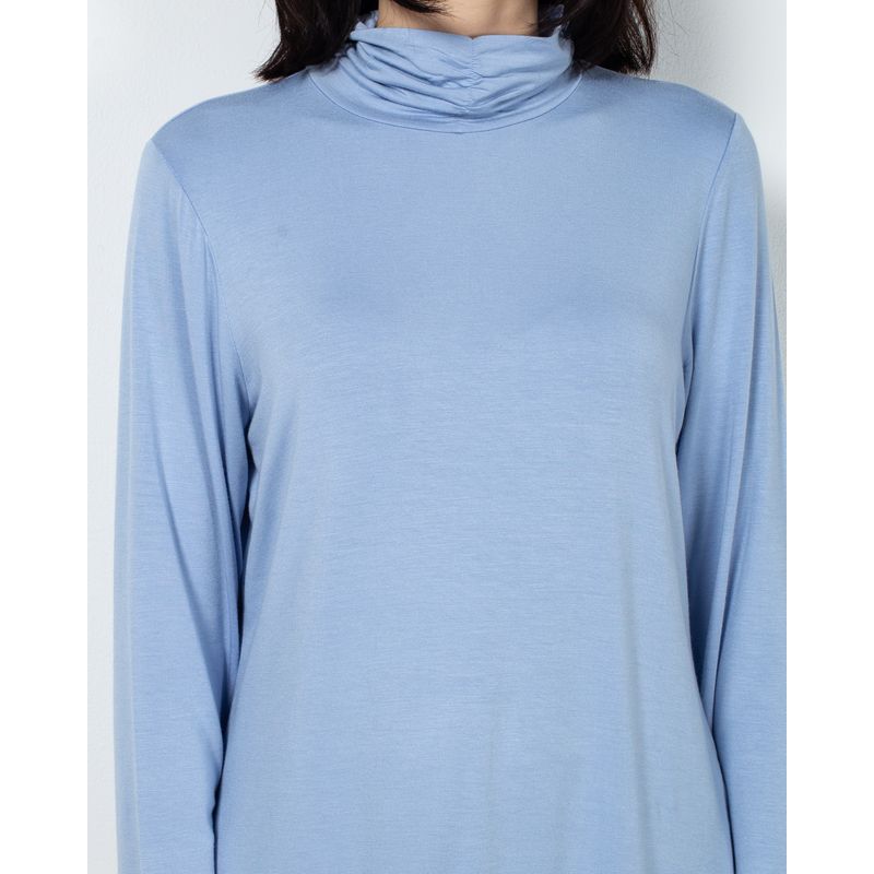 Bluza-uni-cu-guler-inalt-si-maneca-lunga-23KOSF1044