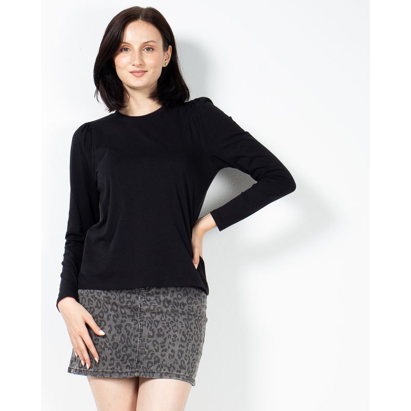 Bluza-din-bumbac-cu-fronseuri-pe-maneca-N230733006