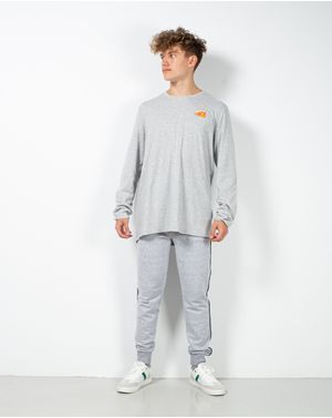 Pantaloni de trening din bumbac cu snur in talie 23OFF15006