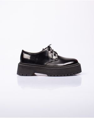 Pantofi casual cu siret si talpa inalta 23CRU03001