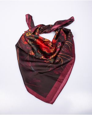 Esarfa cu model floral