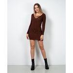 Rochie-creion-din-tricot-elastic-cu-maneca-lunga-23KOSE1002