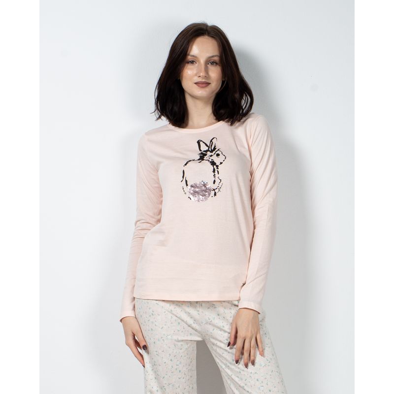 Bluza-de-pijama-din-bumbac-cu-paiete-reversibile-23ITT94012