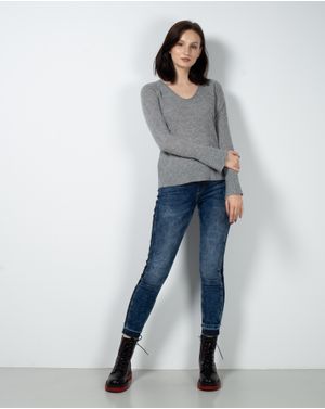 Jeans skinny din bumbac  23ITTB5010