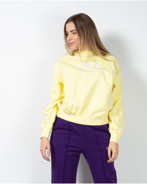 Bluza din bumbac cu mansete elastice 23ITTD7021