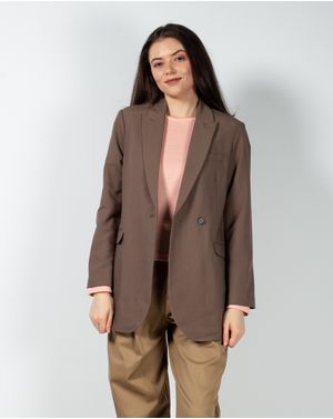 Sacou elegant cu buzunare 23ITTD8005