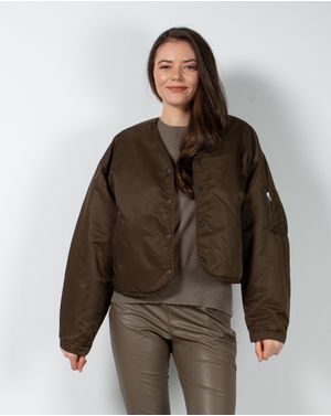 Jacheta crop oversize 23ITTD8007