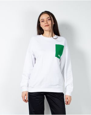 Bluza din bumbac cu imprimeu 23ITTD6004