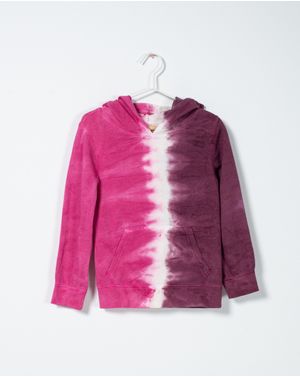 Hanorac calduros cu efect tie dye pentru fete N230970008