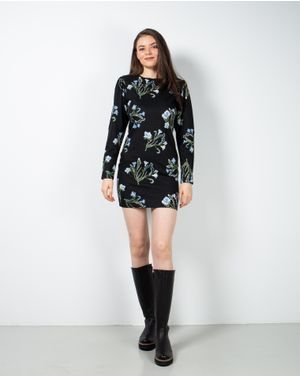 Rochie scurta cu imprimeu 23ALNA7020