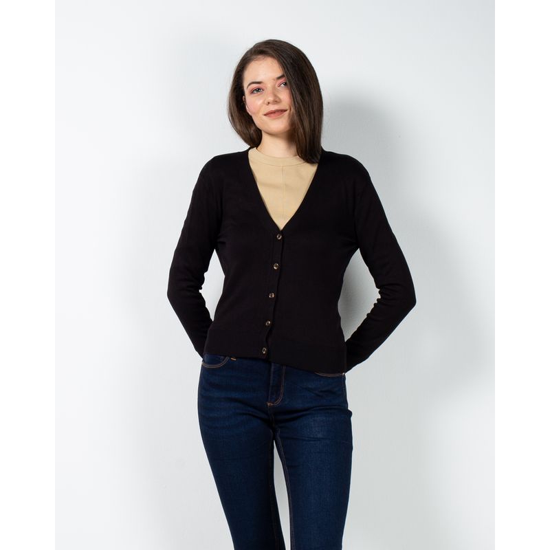Cardigan-uni-din-tricot-fin-23MIS03038