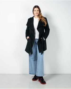 Palton cu captuseala si cordon 23DAV01011