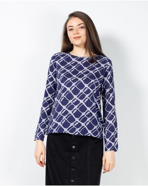 Bluza subtire cu imprimeu si maneca lunga 23ITTB4015