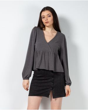 Bluza uni cu decolteu 23MAY14013