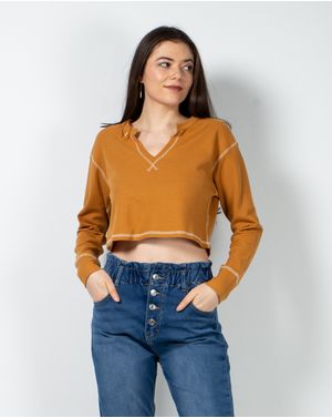 Bluza crop cu maneca lunga 23MAY14015