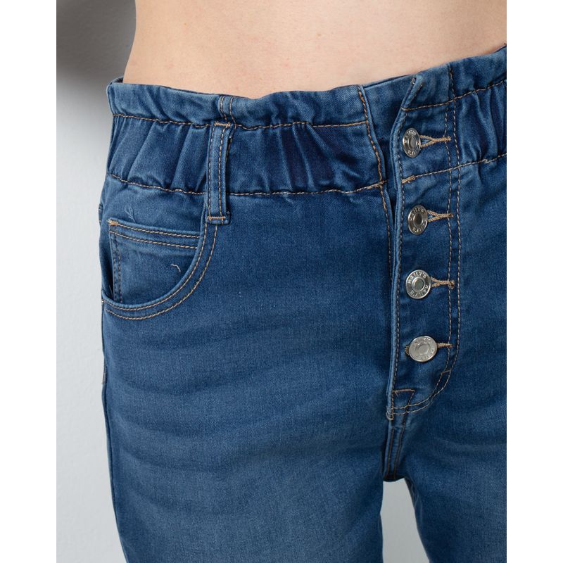Jeans-cu-talie-elastica-si-inchidere-cu-nasturi-metalici-24PUZ93088