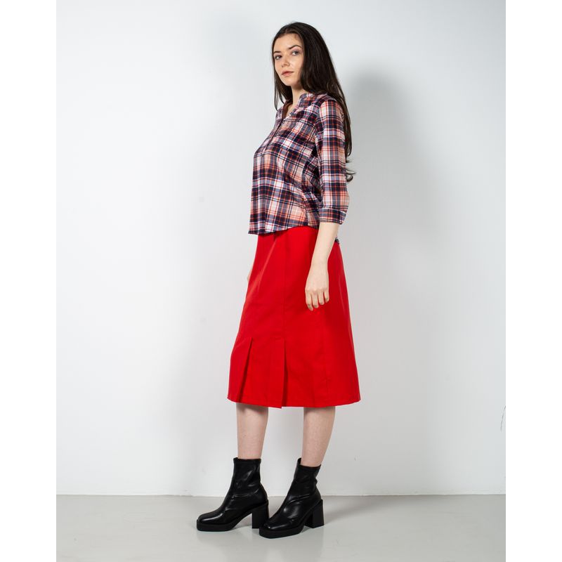 Bluza-in-carouri-cu-maneci-reglabile-24PUZ93099