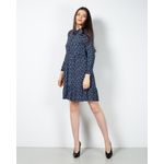 Rochie-scurta-cu-imprimeu-si-nasturi-la-baza-gatului-24PUZ93106