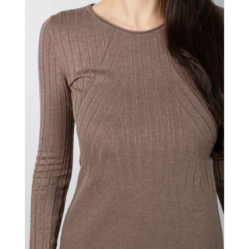 Rochie-tricotata-fin-cu-maneca-lunga-24PUZ93119