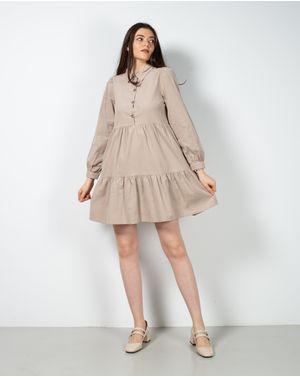 Rochie baby doll din bumbac 24PUZ93123