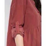 Rochie-scurta-din-bumbac-cu-maneci-reglabile-24PUZ93127