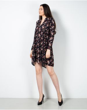 Rochie scurta cu imprimeu floral 24PUZ93132