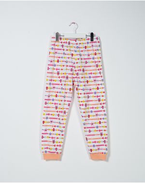 Pantaloni de pijama din bumbac pentru fete 23MUR40003