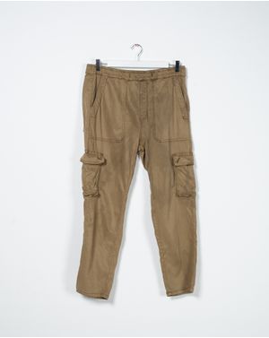 Pantaloni cargo cu talie elastica 23KOSJ3004
