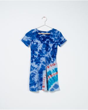 Rochie din bumbac cu efect tie dye pentru fete N230922008