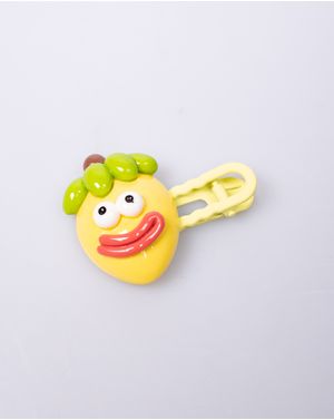 Clama smiley galben de par