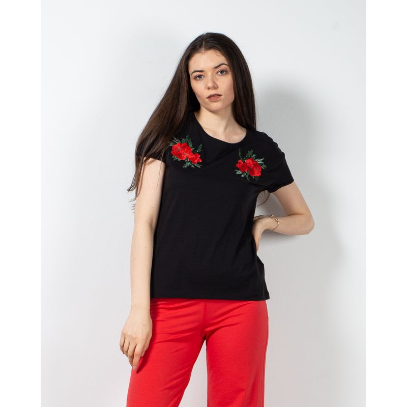 Tricou-din-bumbac-cu-model-brodat-23ITT93008