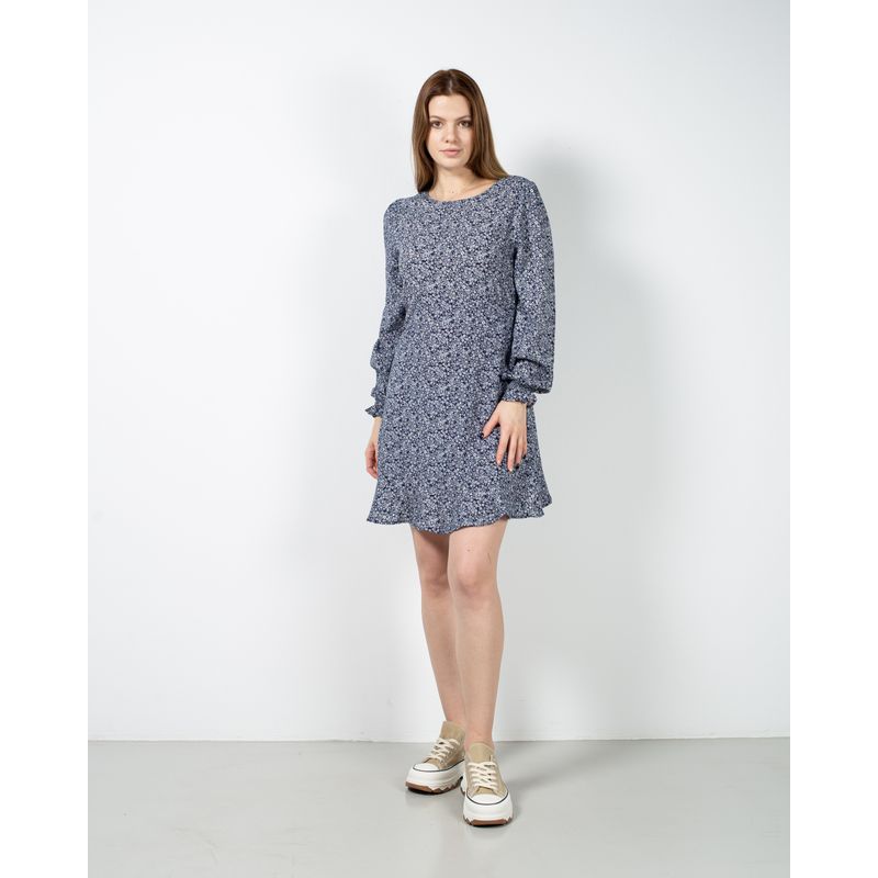 Rochie-scurta-cu-imprimeu-si-maneca-lunga-23KOS98001