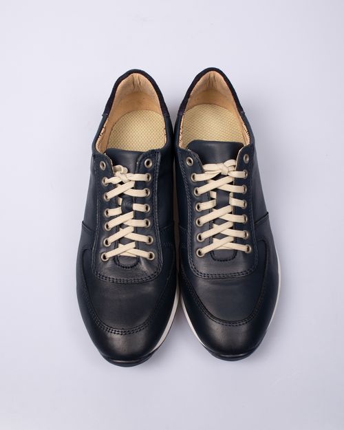Pantofi casual din piele naturala cu siret pentru barbati 23JOM04002