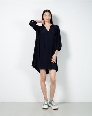 Rochie uni cu maneca trei sferturi N231201030