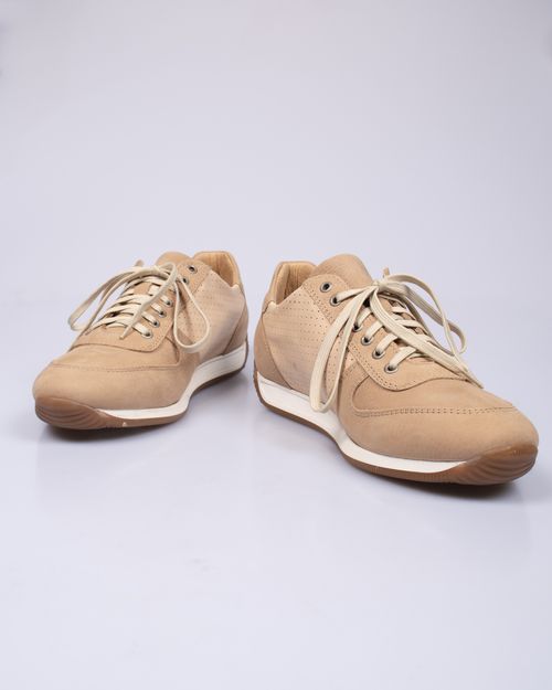 Pantofi casual din piele naturala cu siret pentru barbati 23JOM04004