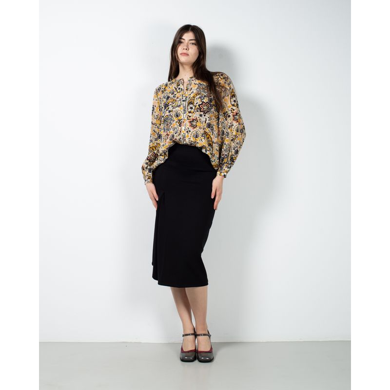 Fusta-midi-cu-talie-elastica-23ALN91010