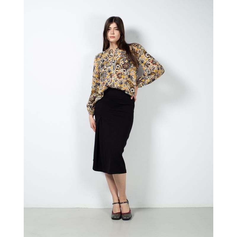 Fusta-midi-cu-talie-elastica-23ALN91010