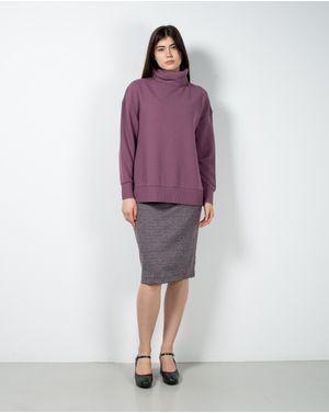 Fusta midi cu talie elastica 23ALN91011