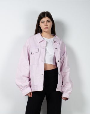 Jacheta din denim cu nasturi 23ITTH8001