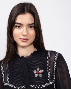 Brosa model floare