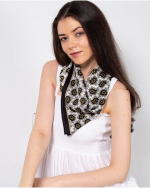 Esarfa verde model Paisley