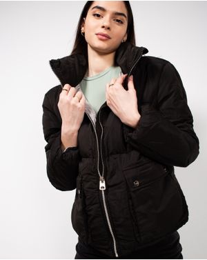 Geaca groasa cu fermoar metalic 24PUZ93002