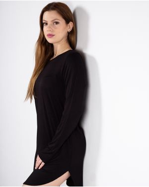 Rochie asimetrica cu maneci lungi 23SPO10013