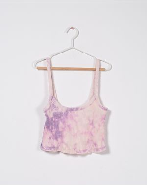 Top crop cu bretele pentru fete 23SPO17053