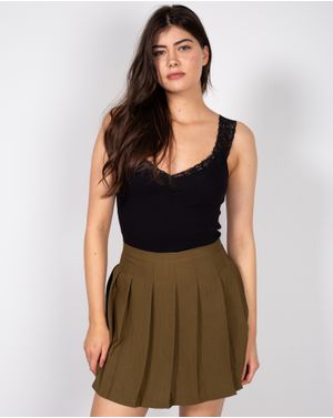 Fusta scurta cu pliuri 23ITTH9055