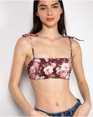 Sutien de baie cu bretele subtiri 23LGD04005