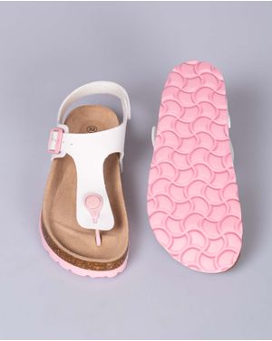 Sandale casual cu bareta intre degete pentru fete 24HAT02002